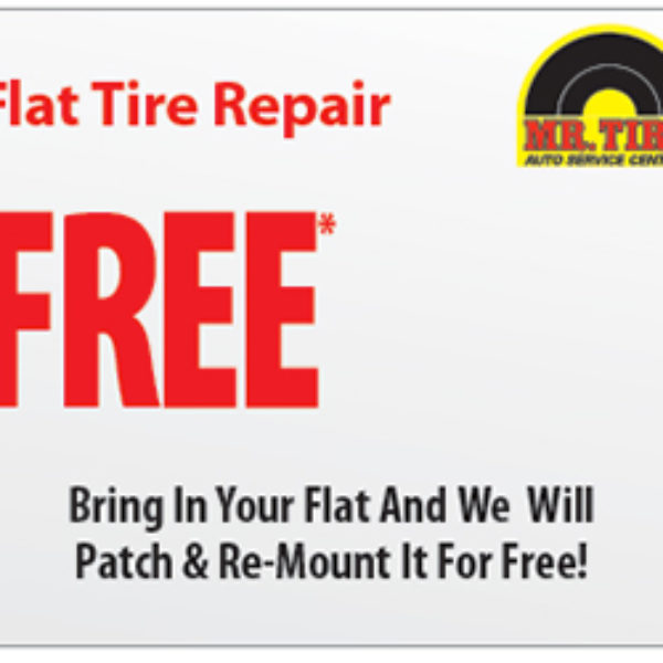 Mr Tire Free Flat Tire Repair « Oh Yes It's Free