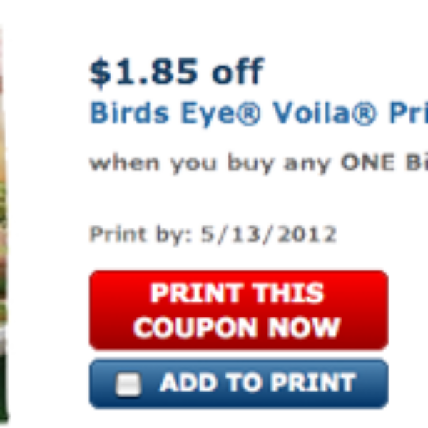 Birds Eye Voila Coupon « Oh Yes It's Free