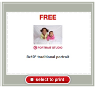 Free 8×10 Traditional Portrait at Target