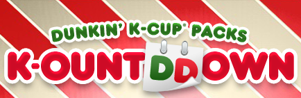 Dunkin’ K-Cup Packs K-ountDDown