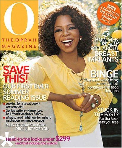 One Year Subscription Sale: The Oprah Magazine $4.99 (Reg $54.00)