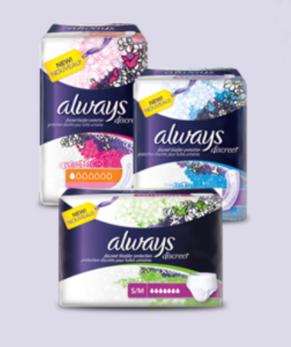 Free Always Discreet Samples