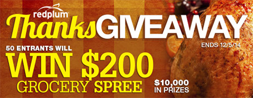 Redplum ThanksGiveaway