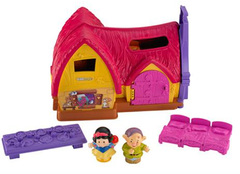 Fisher-Price Little People Disney Princess Snow White Cottage Play Set Just $14.88