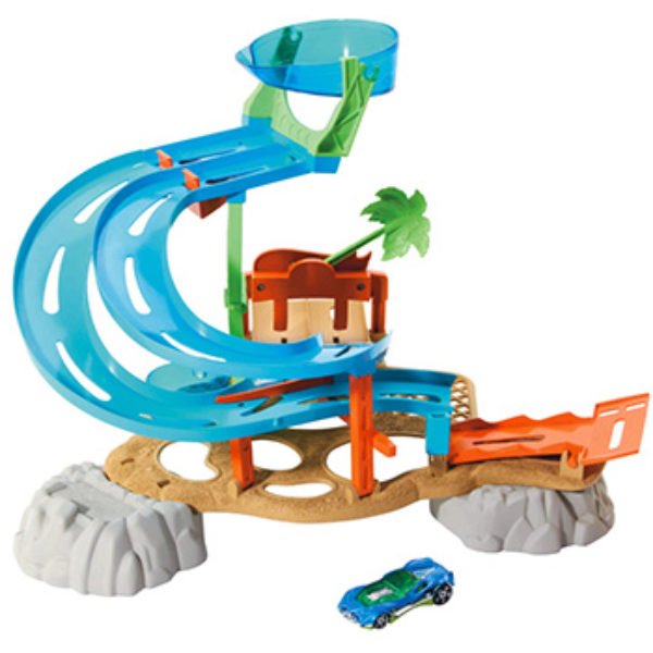 hot wheels cliff race