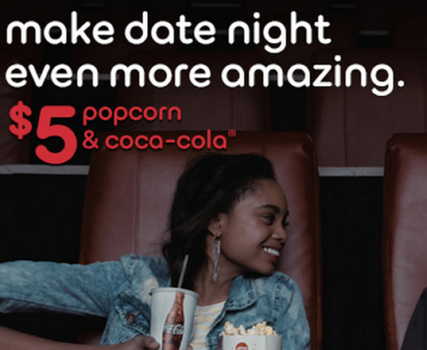 AMC: Popcorn & Coca-Cola Just $5
