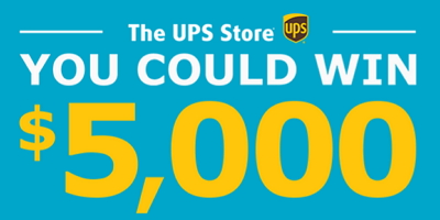 UPS Store: Win $5,000 Visa Gift Card