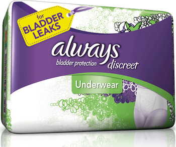 Free Always Underwear Samples