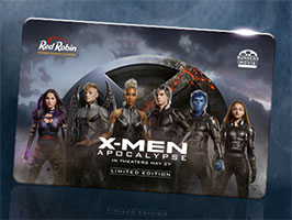 Red Robin: Free X-Men Apocalypse Ticket W/ Purchase