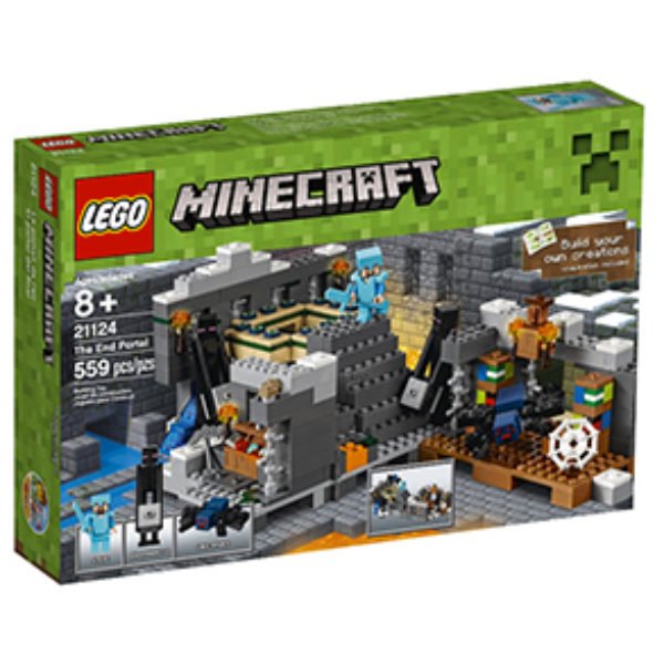 lego minecraft sets the end portal