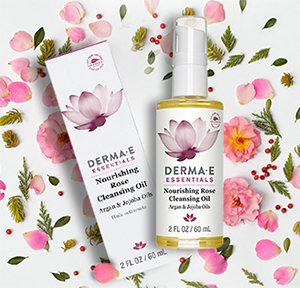 Free Derma-E Rose Cleansing Oil Samples