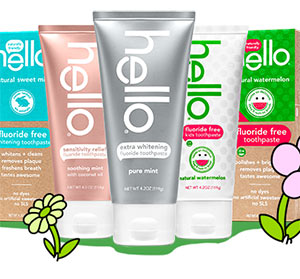 Free Hello Toothpaste Samples