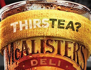 McAlister’s Deli: Free Tea Day – June 29