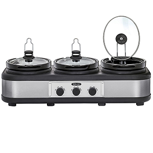 Bella Triple Slow Cooker Just $29.99