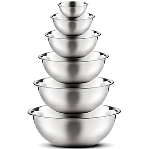Stainless Steel Mixing Bowl Set Just $20.98