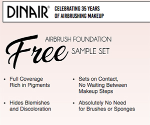 Free Airbrush Foundation Sample Set