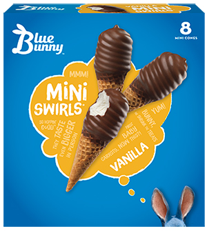 Blue Bunny Mini Swirls Coupon