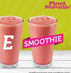 Planet Smoothie: Free Smoothie - June 21