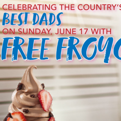 TCBY: Free Yogurt – Father’s Day