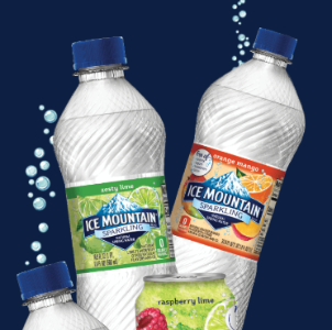 Free 8-Pack of Ice Mountain Sparkling Natural Spring Water – Select States