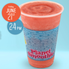 Planet Smoothie: Free Mediterranean Monster Smoothie - June 21