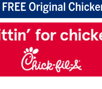 Free Chick-fil-a Chicken Sandwich – Tri-State Area NY, NJ, CT Only