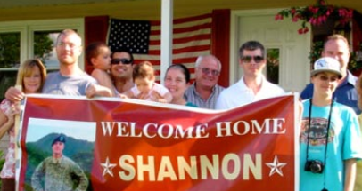 Free Military Welcome Home Sign