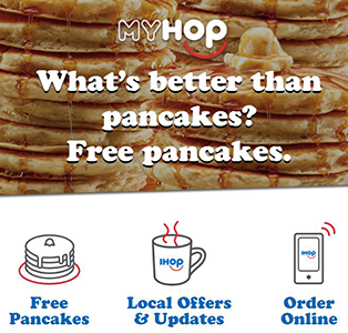 Free Pancakes at IHOP