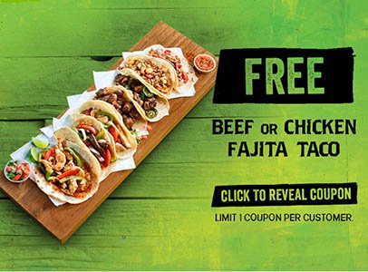 Free Fajita Taco