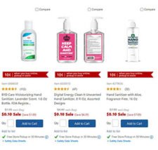 Office Depot: Hand Sanitizer Just $.10