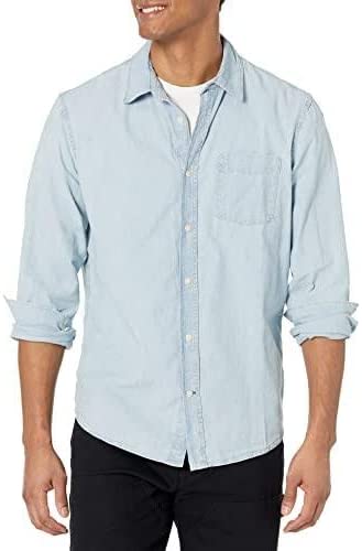 GAP Men's Long Sleeve Chambray Just $34.74