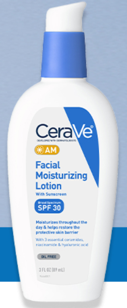 CeraVe Facial Moisturizing Lotion With Sunscreen for FREE!