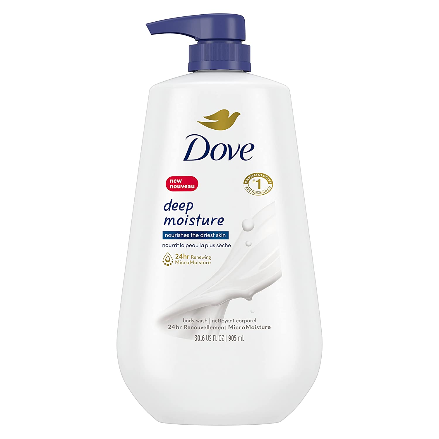 Experience 24-Hour Deep Moisture with Dove Body Wash – Limited Time Deal!