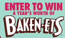 Enter for a Chance to Win a Year's Supply of Baken-Ets Snacks