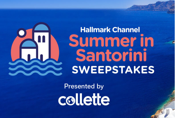 Hallmark Channel’s Summer in Santorini Sweepstakes