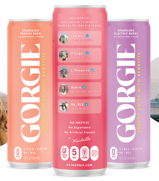 3 Free Drinks of GORGIE Await You