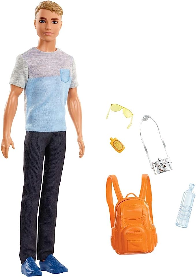Amazon deal: Barbie Ken Doll & 5 Travel-Themed Accessories