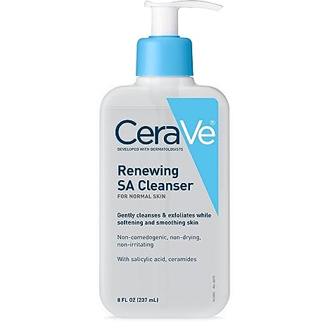 CeraVe SA Cleanser – Exfoliating Face Wash for $10.79