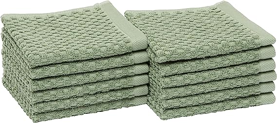 Amazon Basics Odor Resistant Textured Wash Cloth at discounted price