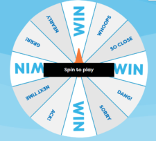 Brooks Run Club Prize Wheel Instant Win Game