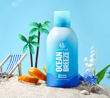 Free Spa Luxetique Ocean Breeze Shower Mousse Sample