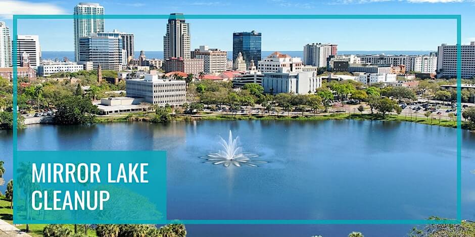 Mirror Lake Cleanup