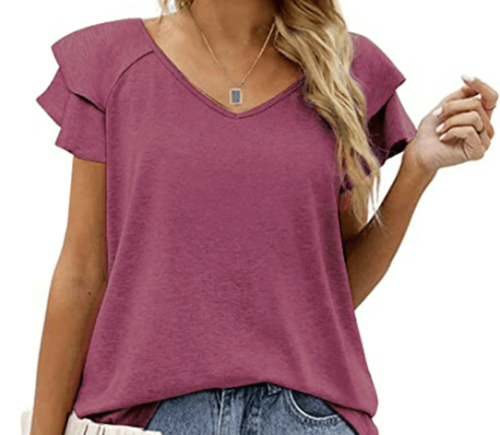 Mengpipi Women’s Tops 2023 Summer $13.31