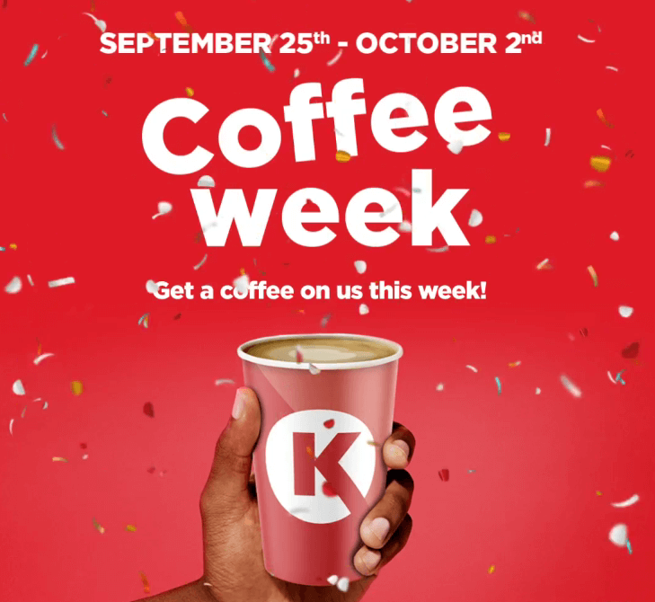 Free Colombian Coffee at Circle K This Week