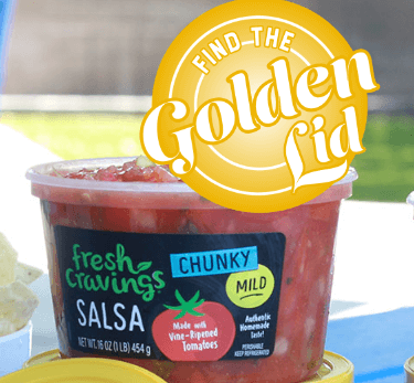 Fresh Cravings Find the Golden Lid Sweepstakes