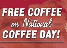 Free cup of coffee at Stewart's Shops