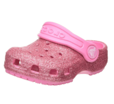 Crocs Toddler & Kids Classic Glitter Clogs