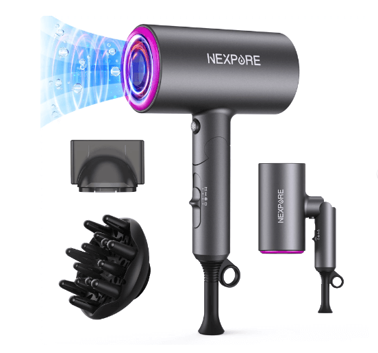 NEXPURE 1800W Professional Ionic Hairdryer $35.99