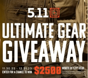 Gear Up with 5.11 Tactical: Win $2,500 in Gear and a Reacher Book