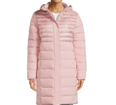 Big Chill Down Blend Long Tech Stretch Jacket with Hood $34.99